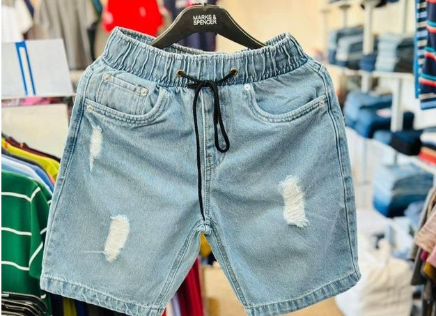 DENIM SHORT