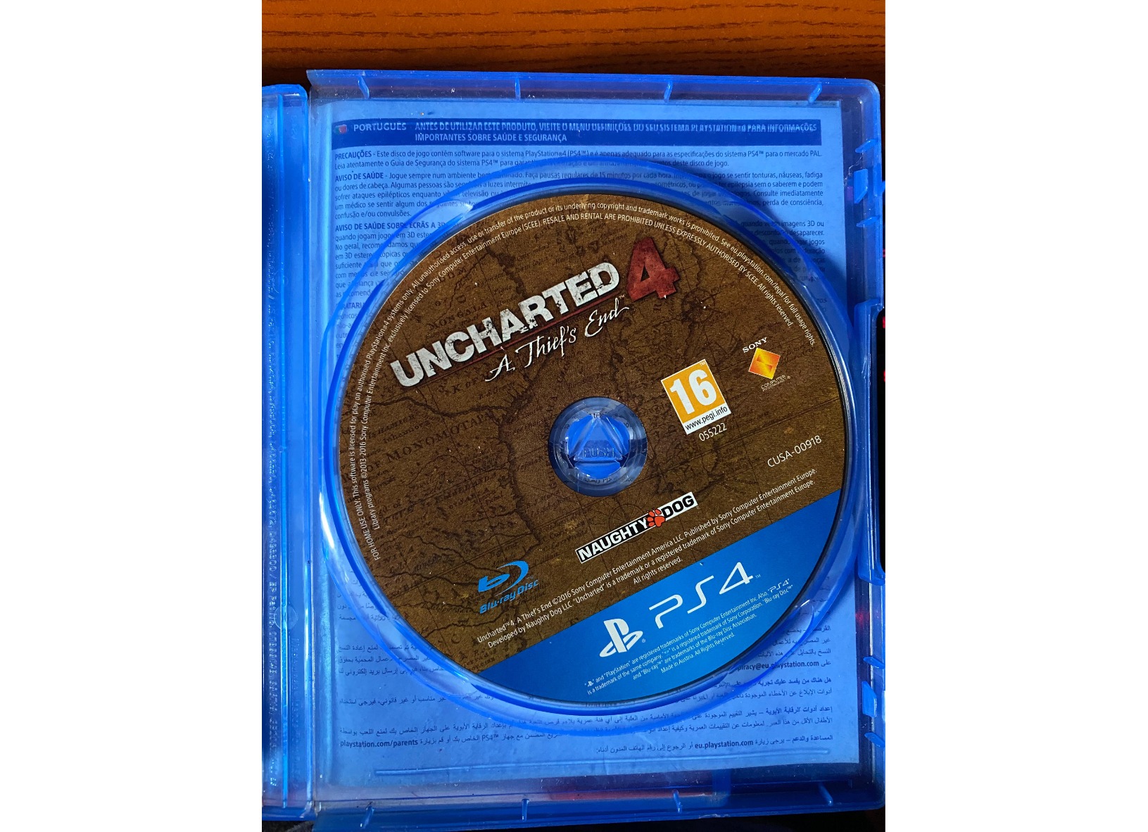 Uncharted 4 PlayStation 4