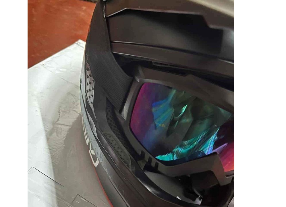 AGV AX-8 EVO Helmet with Goggles