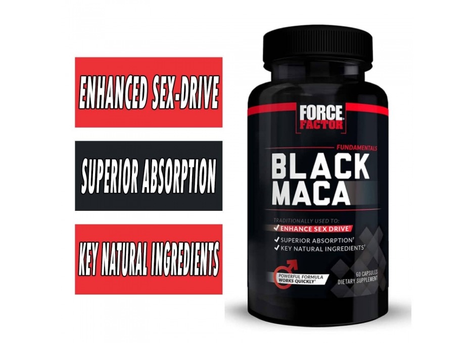 Force Factor Black Maca 60 Capsules in Sri Lanka