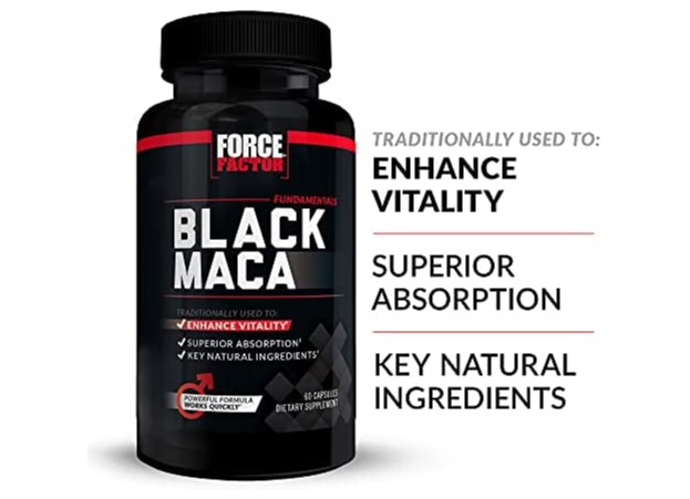 Force Factor Black Maca 60 Capsules in Sri Lanka