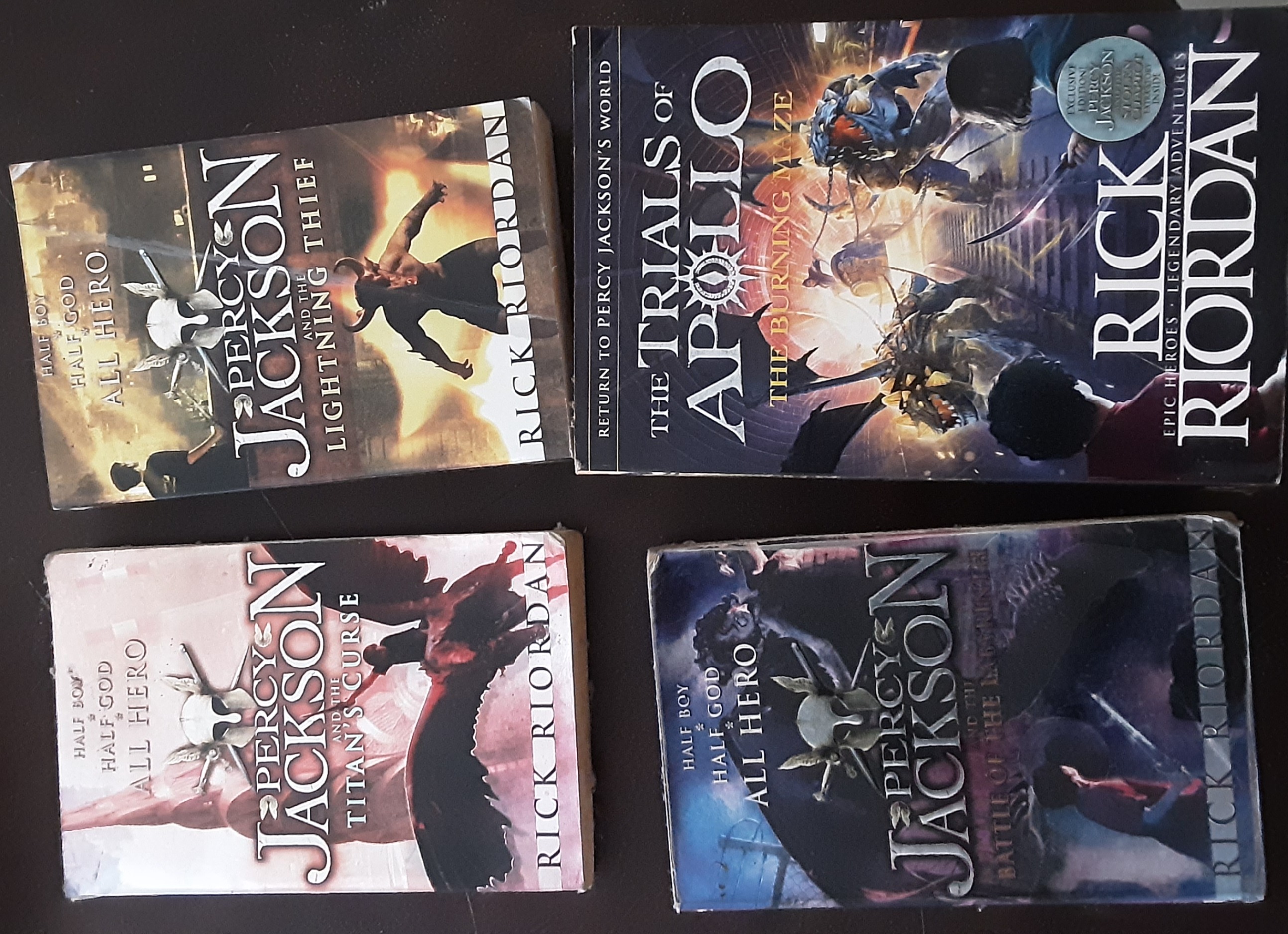 Rick Riordan percy Jackson - Books