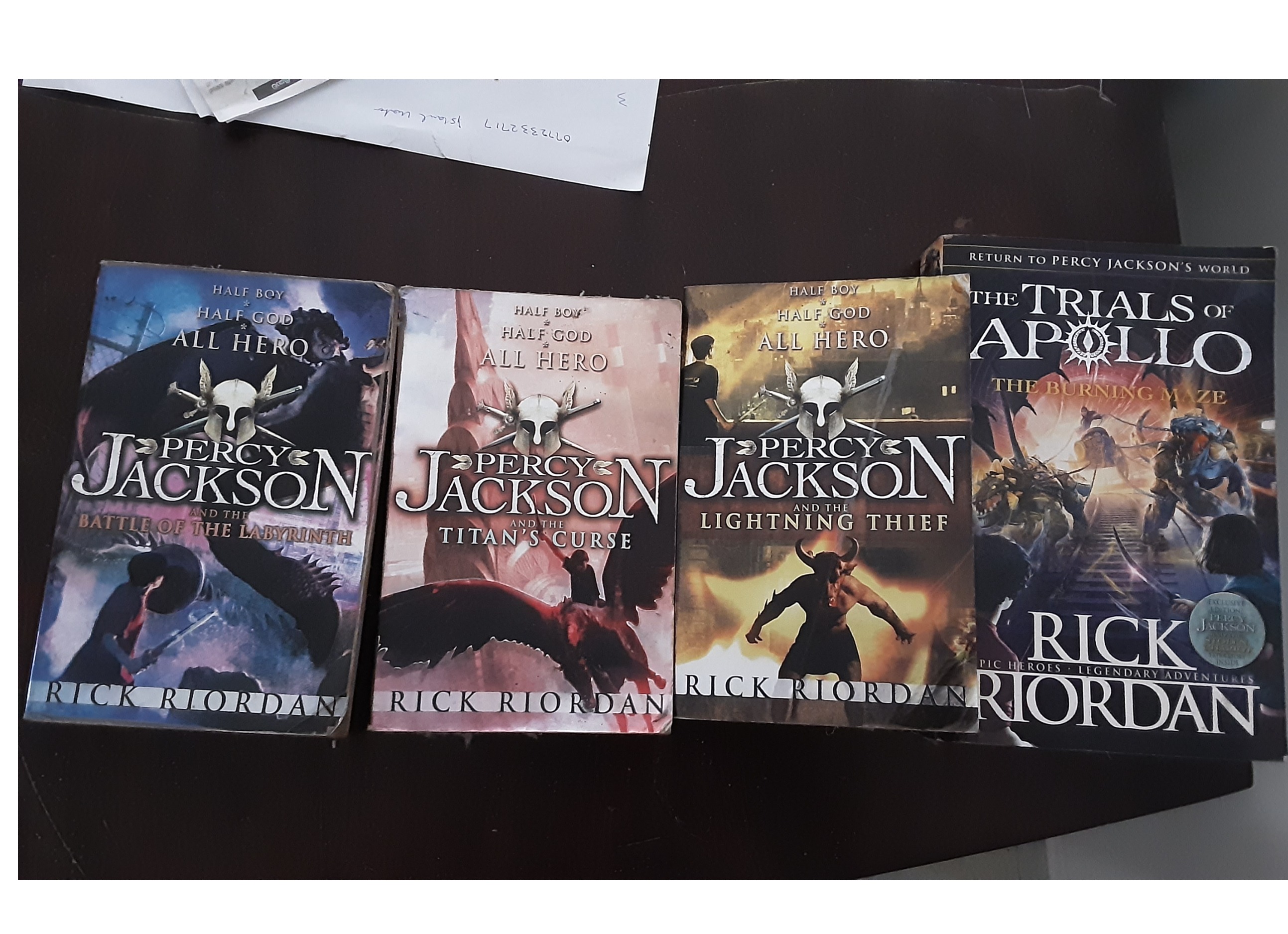 Rick Riordan percy Jackson - Books