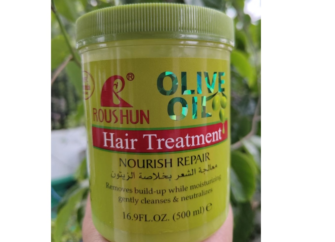 Olive oil hair treatment