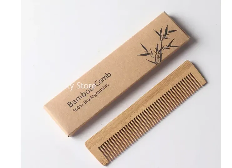 Wooden Comb Bamboo Massage Hair Combs Natural Anti-static Hair Brushes Hair Care Massage Comb Men Hairdressing Styling Tool