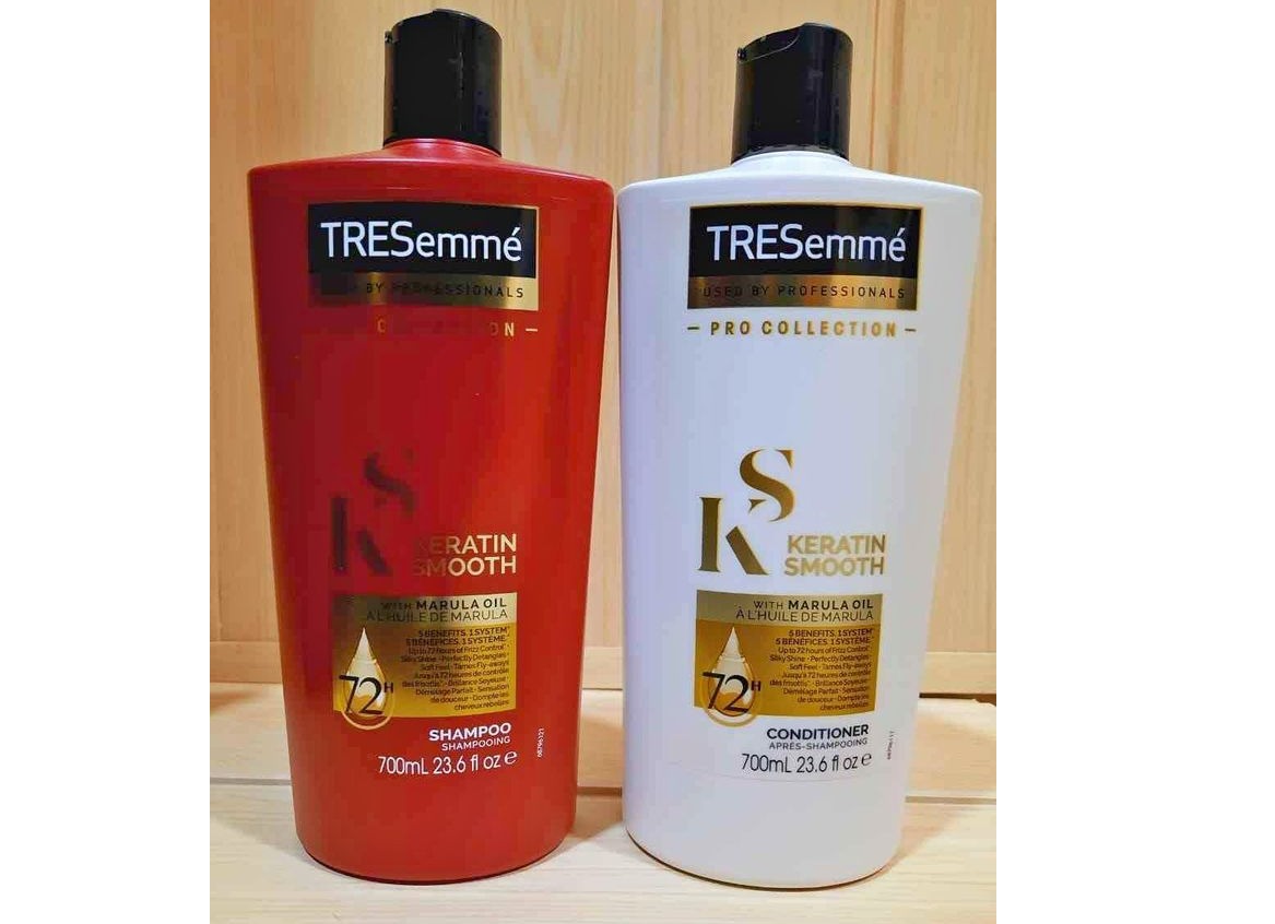 Tresemme shampoo and conditioner with keratin