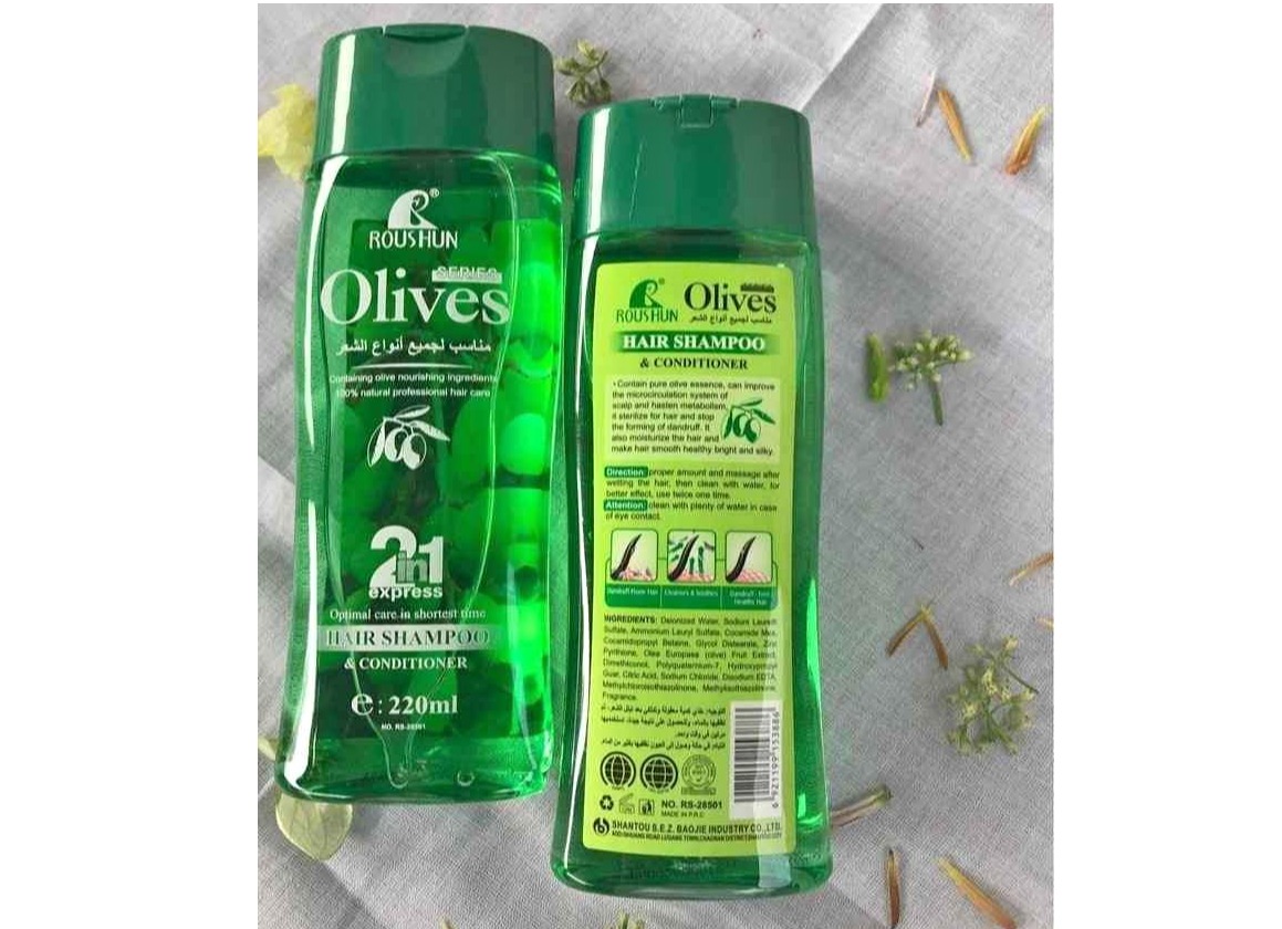 ROUSHAN Olives 2in1 Hair shampoo&Conditioner