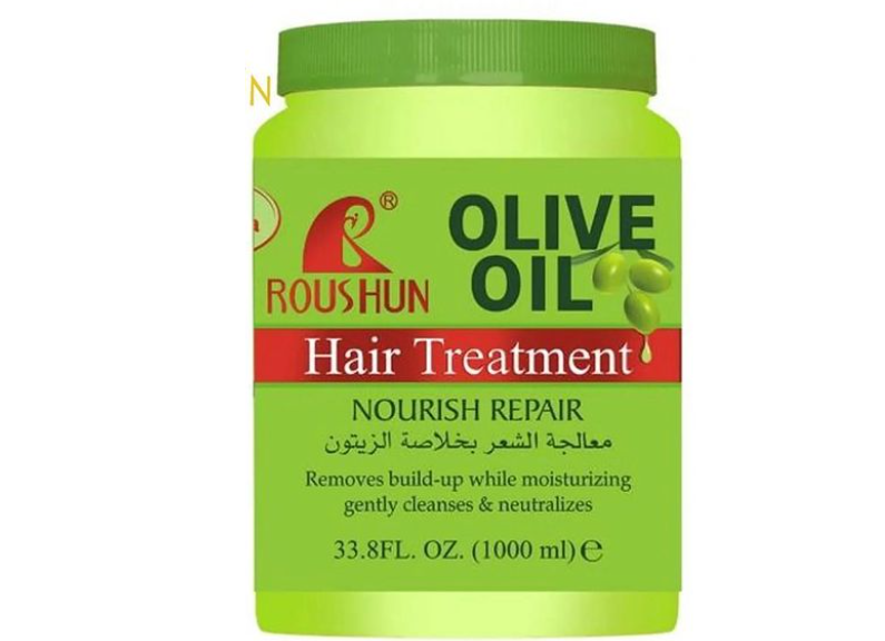 Olive oil hair treatment