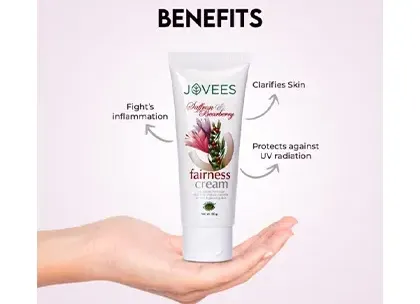 JOVEES Saffron Bearberry Fairness Cream (INDIA) 60g