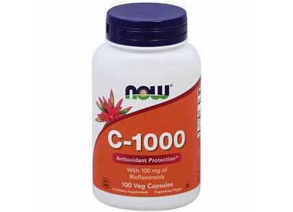 Now Vitamin C 1000mg 100 Tablets