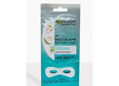 GARNIER Moisture Bomb Eye Sheet Mask for Puffy Eyes 6g