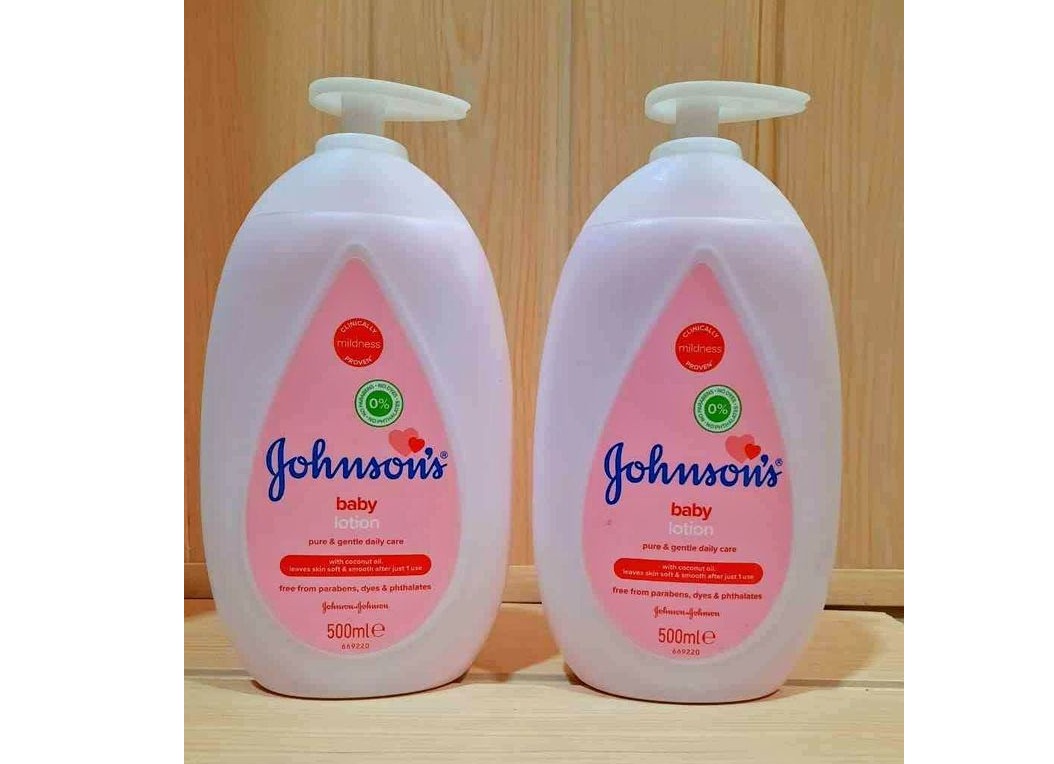 Johnson pink lotion