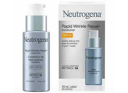 Neutrogena Rapid Wrinkle Repair Retinol Moisturizer Sunscreen SPF30 29ml