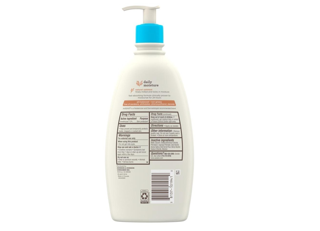 Aveeno Baby Daily Care Moisturising Lotion