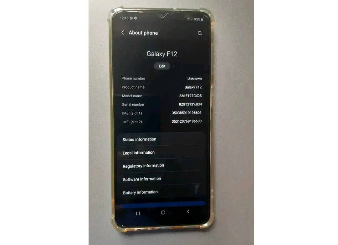 Samsung Galaxy  F12 (Used)