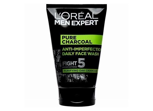 LOREAL Men Expert Pure Charcoal 5 Actions Face Wash 100ml