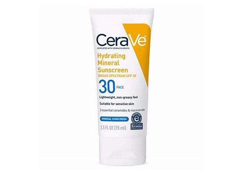 CeraVe Hydrating Mineral Sunscreen SPF 30 50ml