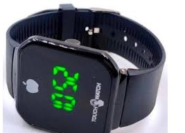 *NEW APPLE LED ROUND DIAL TOUCH DIGITAL FASHIONABLE UNISEX WATCHES