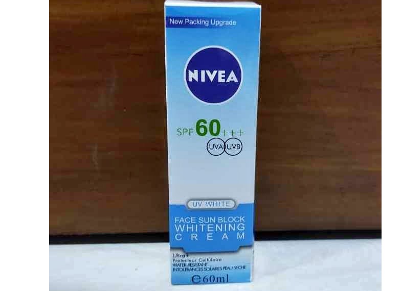 Nivea SPF 60 Face sun block whitening cream