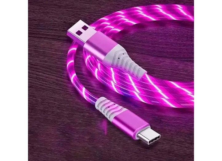 Type C LED Luminous Data Cable