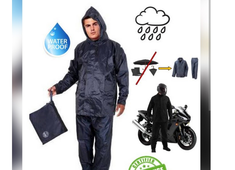 Rain coat with trouser