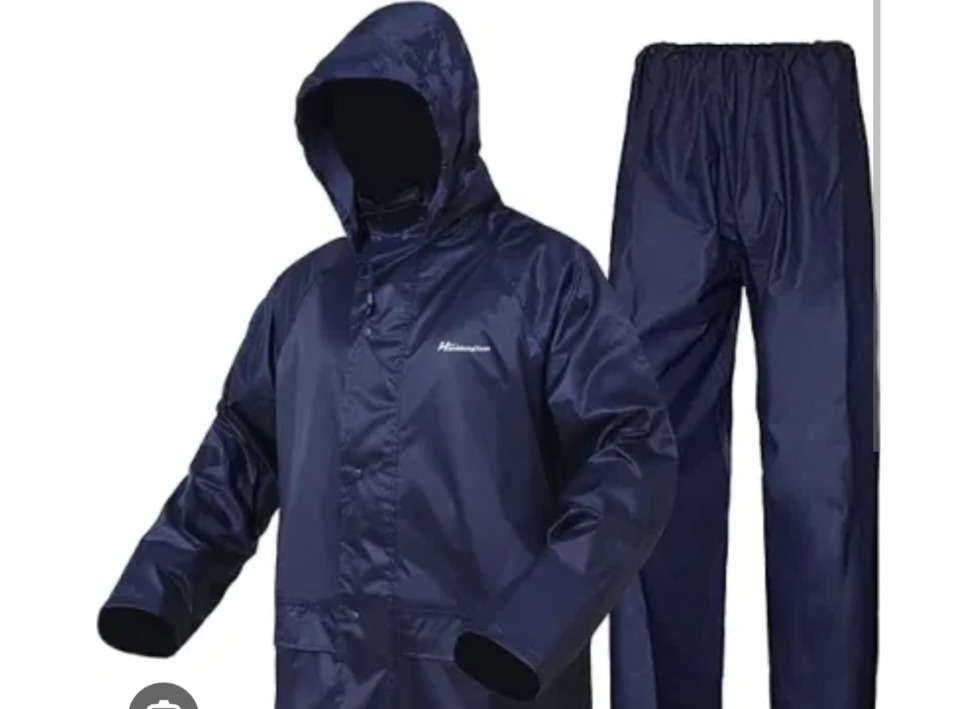 Rain coat with trouser