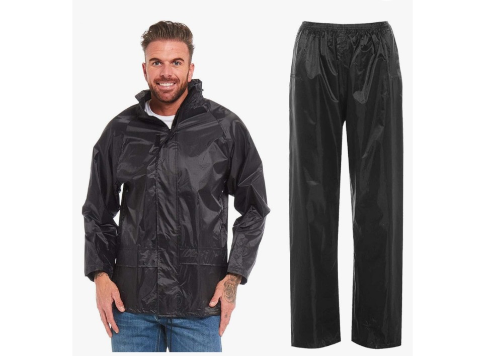 Rain coat with trouser