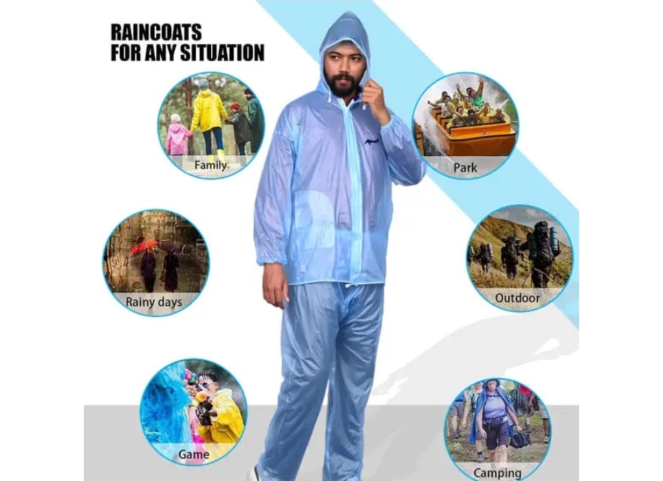 Rock full raincoat kit with hood