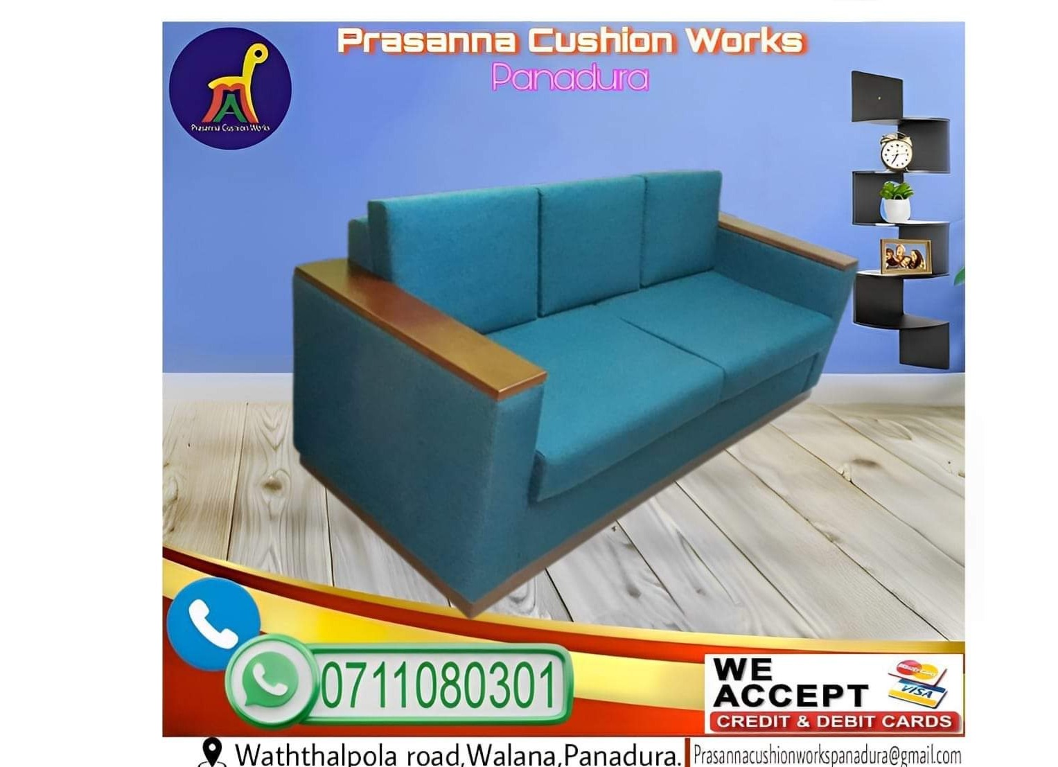 Prasanna Custom Sofa's Cushioning