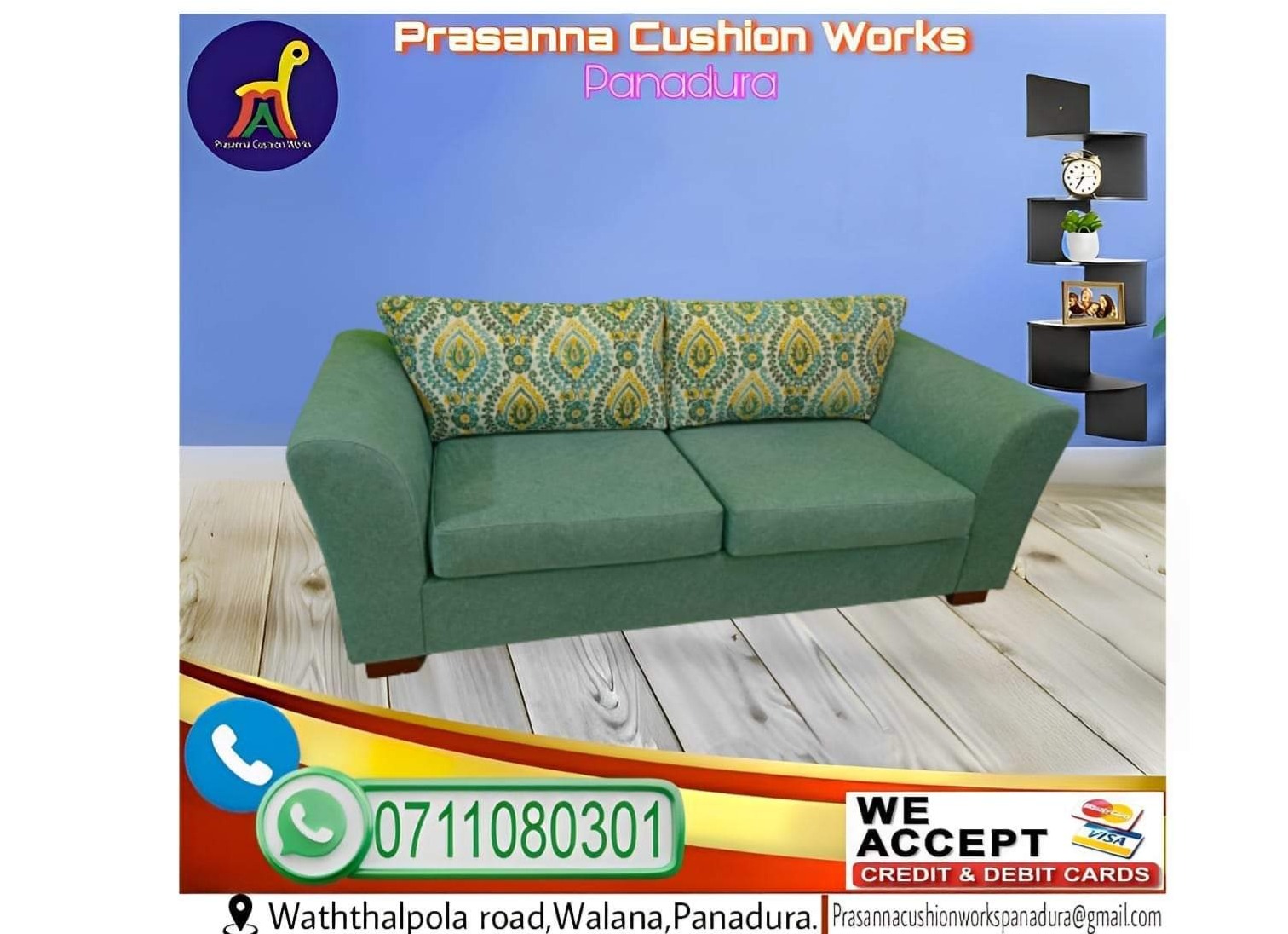 Prasanna Custom Sofa's Cushioning