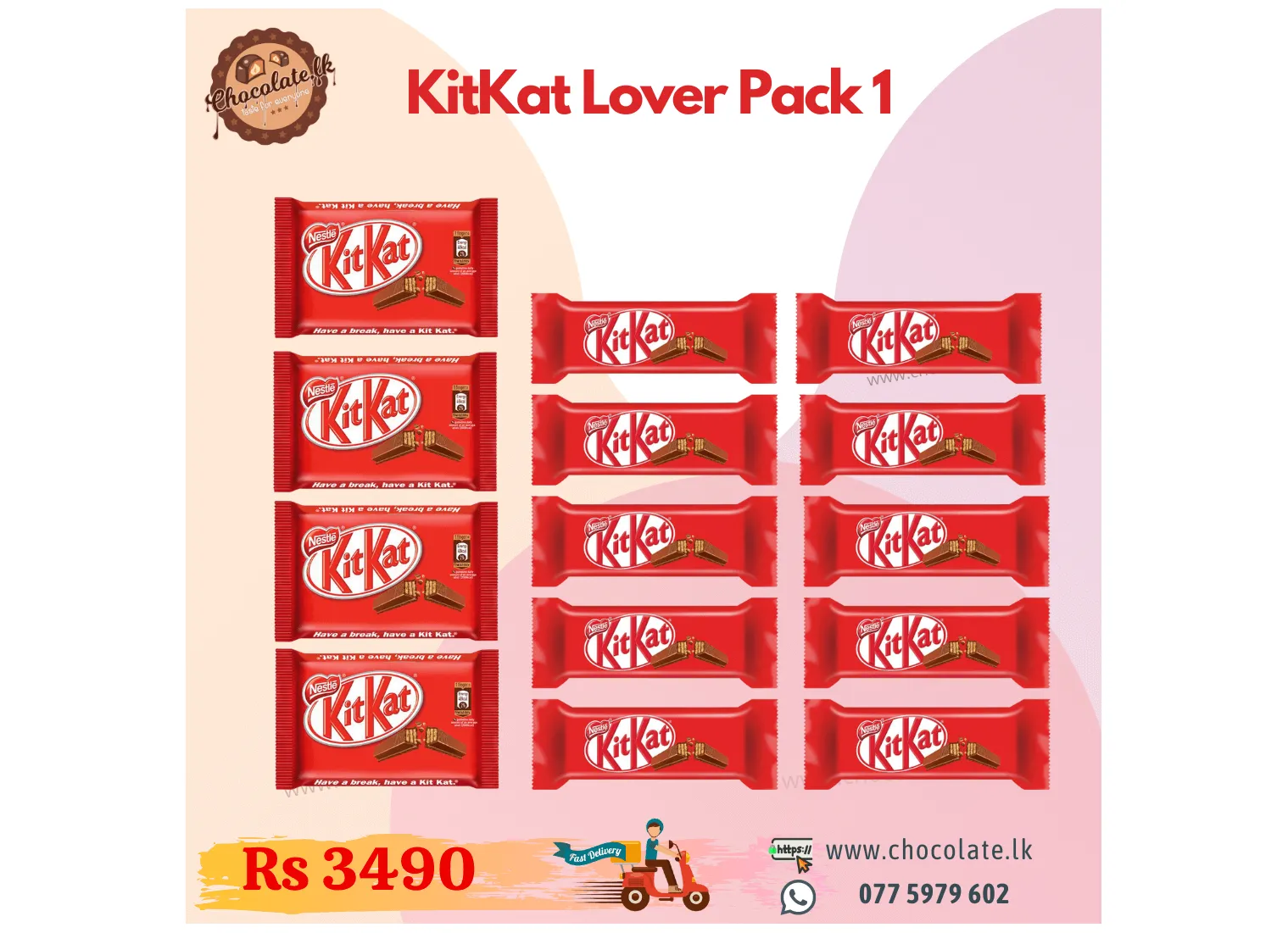 KitKat Lover Birthday Gift Pack 1