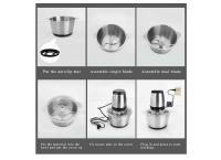 Stainless Steel Heavy Kitchen Food Chopper