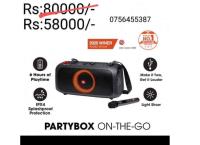 JBL partybox on the Go Bluetooth original 0756455387 0771645387