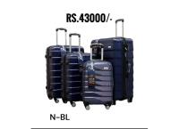 Set of 4pcs Abs Luggage trolley case