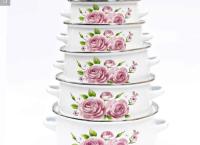 5pcs Enamel Cookeare Set