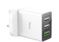 Hoco Wall Charger C48 3 USB ports UK