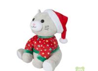 Christmas Singing Plush Toy -Cat