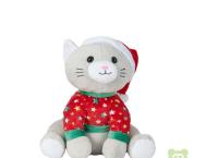 Christmas Singing Plush Toy -Cat