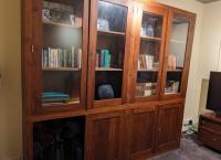 Large teak book cupboard. Best price 👌