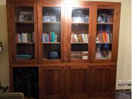 Large teak book cupboard. Best price 👌