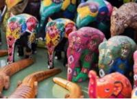 Handcrafted elephant