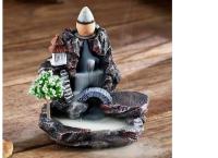 Backflow Incense Holder Waterfall Incense Burner Home Decor Aromatherapy Ornament Incense Cones