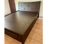 Queen Size 75/60 Piyestra storage bed for sale - USED