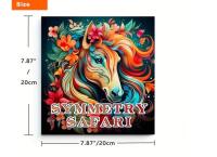 Mandala Animal Coloring Book - 25 pages (TL52396)