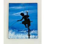 100% Hand Drawn Canvas Paintings