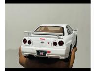 1:24 Scale Nissan GTR R34 die cast metal alloy model cars