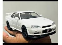 1:24 Scale Nissan GTR R34 die cast metal alloy model cars