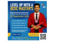 Level up with UCSC masters 🎓