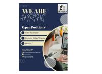 Open Positions are available
