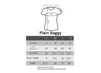 Plain baggy tee 18